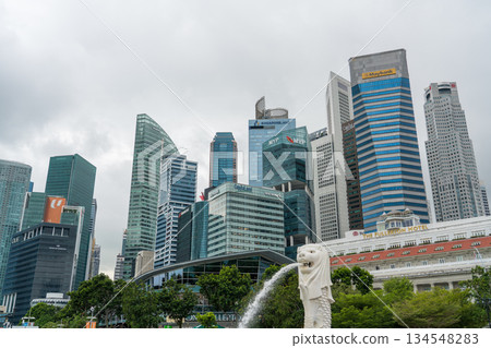 Singapore cityscape 134548283
