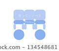 Stock Illustration: Priority seat pictogram Hokkaido dialect 134548681
