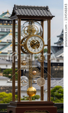 城下町的日式機械鐘 城下町的日式機械鐘 134548843