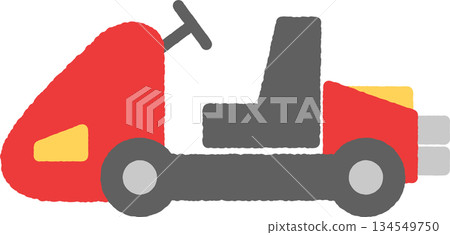 Hand-drawn icon Go-kart Hand-drawn icon Go-kart 134549750