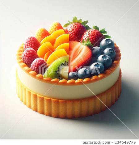 以水果為主要原料的整個裝飾塔 134549779