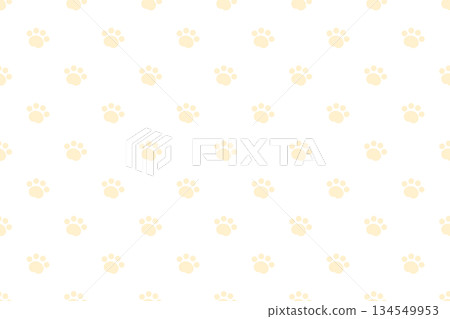 黃色腳印圖案 黃色腳印圖案 134549953