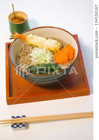Buckwheat noodles 134550167