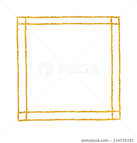 [Stitch Frame] Hand embroidery illustration material 134550192