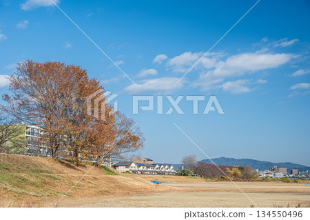 Katsura River riverside plaza, Matsuo Ground, Kyoto City Katsura River riverside plaza, Matsuo Ground, Kyoto City 134550496