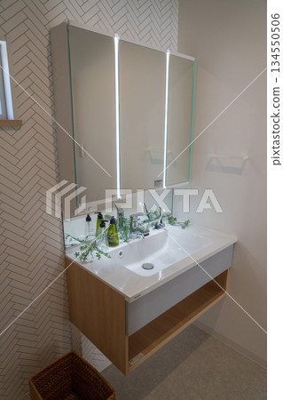 Simple washroom 134550506