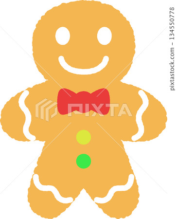 Christmas cookie icon illustration Christmas cookie icon illustration 134550778