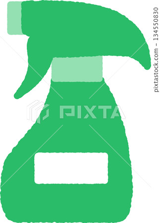 手繪單一圖示插圖:扳機噴霧 手繪單一圖示插圖:扳機噴霧 134550830