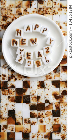 2026新年賀卡素材 134551294