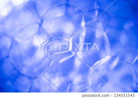 Colored soap and water bubbles. Abstract background. Colored soap and water bubbles. Abstract background. 134551545