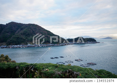 Ine Bay seen from the hill 134551974