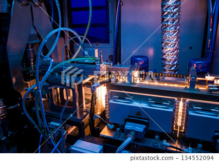 The plastic bottle blowing machine. PET preforms for blowing of plastic bottles 134552094