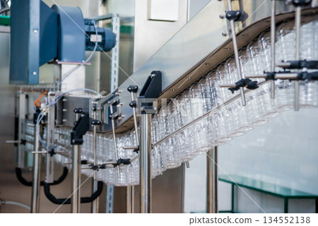 The plastic bottle blowing machine. PET preforms for blowing of plastic bottles 134552138