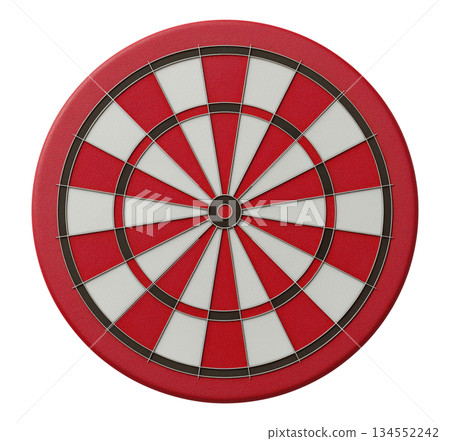 Classic Dartboard Red and White Classic Dartboard Red and White 134552242