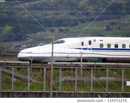 Speeding bullet train Speeding bullet train 134553258