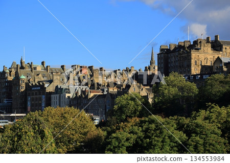 The streets of Edinburgh 134553984