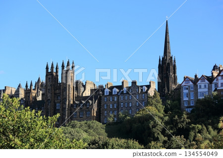 愛丁堡的街道 134554049