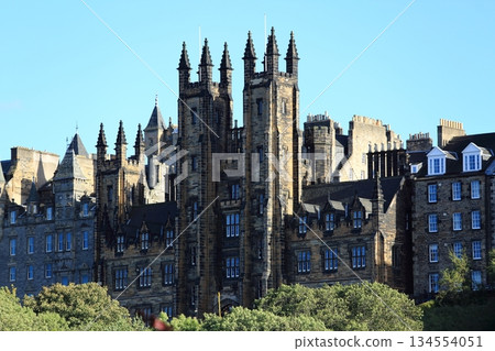 The streets of Edinburgh The streets of Edinburgh 134554051