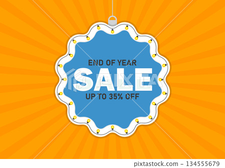 End of Year Sale Up to 35% Off Promotional Discount Badge End of Year Sale Up to 35% Off Promotional Discount Badge 134555679