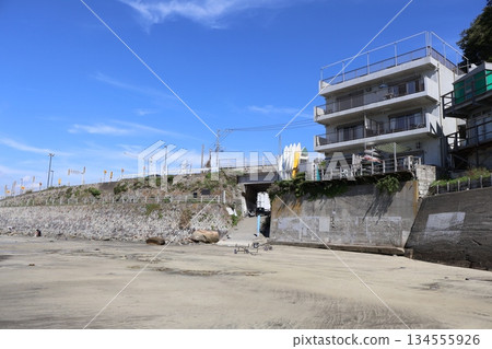View of National Route 134 from Wakaejima (Zaimokuza 6-chome, Kamakura City, Kanagawa Prefecture) View of National Route 134 from Wakaejima (Zaimokuza 6-chome, Kamakura City, Kanagawa Prefecture) 134555926