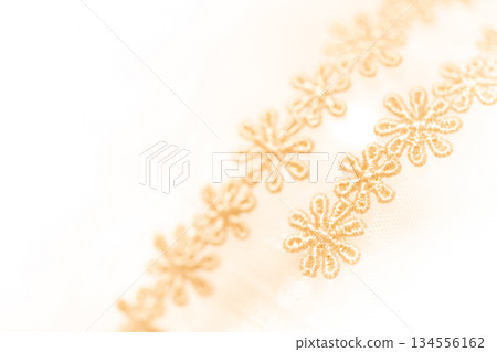 Lace flower background material 134556162
