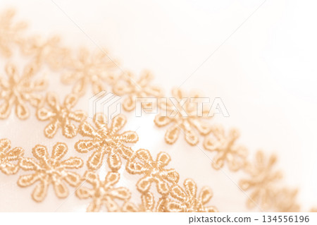 Lace flower background material 134556196