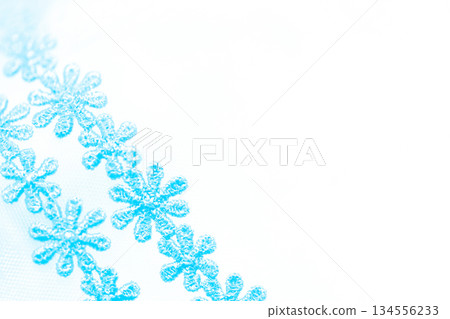 Lace flower background material 134556233