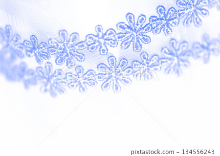 Lace flower background material 134556243
