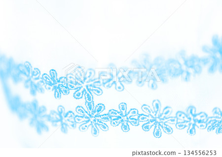 Lace flower background material 134556253