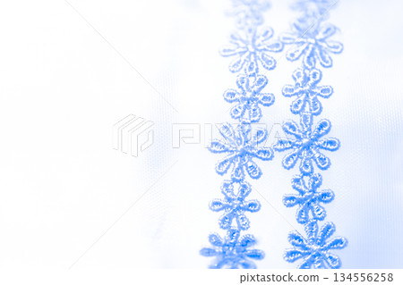 Lace flower background material 134556258