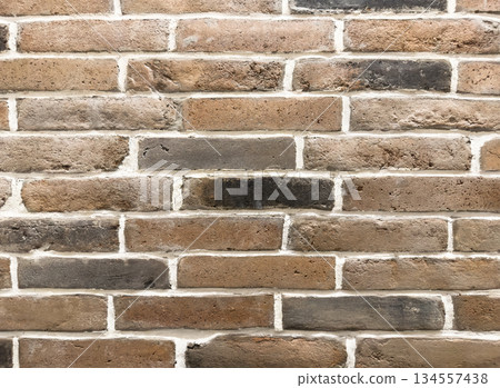 Old brick wall background texture. Close up shot. Brick wall pattern Old brick wall background texture. Close up shot. Brick wall pattern 134557438