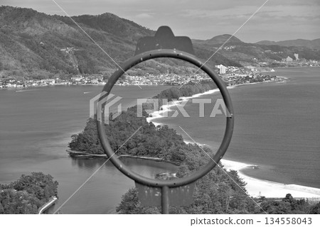 Amanohashidate one of the top three scenic views in Japan on the Sea of Japan in north Kyoto prefecture Amanohashidate one of the top three scenic views in Japan on the Sea of Japan in north Kyoto prefecture 134558043