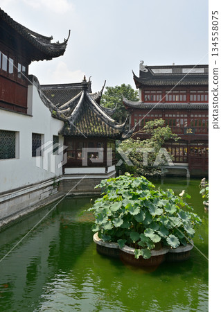 Yuyuan classical Chinese garden in the Old City of Shanghai, built in 1559 during Ming Dynasty in Shanghai, China Yuyuan classical Chinese garden in the Old City of Shanghai, built in 1559 during Ming Dynasty in Shanghai, China 134558075