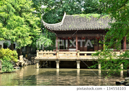 Yuyuan Chinese garden in the Old City of Shanghai, built in 1559 during Ming Dynasty in Shanghai, China Yuyuan Chinese garden in the Old City of Shanghai, built in 1559 during Ming Dynasty in Shanghai, China 134558103