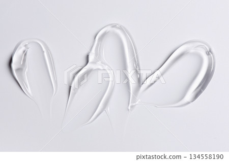 Cosmetic transparent skin care product. Cosmetic transparent skin care product. 134558190