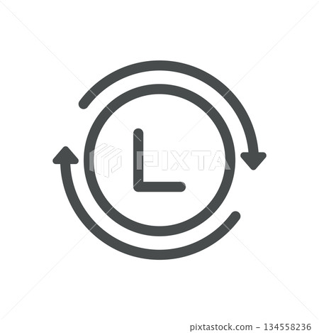 Low Pressure Weather System Icon, cyclone depression and unsettled stormy forecast, linear thin isolated sign Low Pressure Weather System Icon, cyclone depression and unsettled stormy forecast, linear thin isolated sign 134558236
