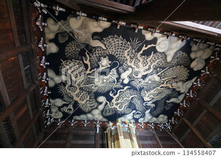 [Kyoto Prefecture] Wind God and Thunder God Screen from Kenninji Temple 134558407