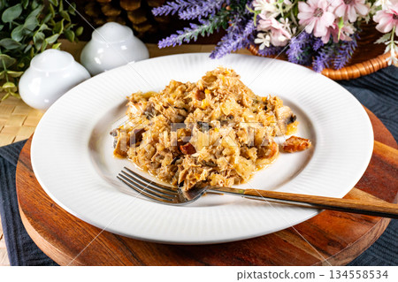 Bigos - traditional Polish food. Bigos - traditional Polish food. 134558534