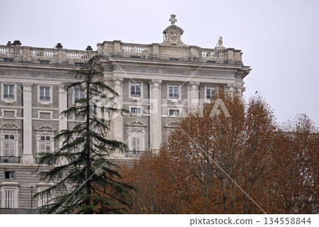 Palacio Real, Royal Palace of Madrid and official residence of royal family of Spain Palacio Real, Royal Palace of Madrid and official residence of royal family of Spain 134558844