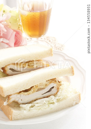 Chicken breast sandwich Chicken breast sandwich 134558931