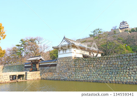 香川縣丸龜市丸龜城風景 134559341