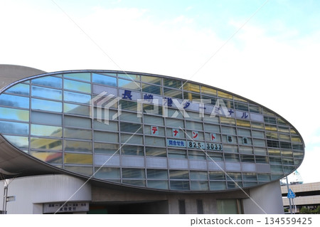 長崎港、長崎港碼頭、長崎縣、長崎市、船舶、渡輪、高速船、噴射水翼船 134559425