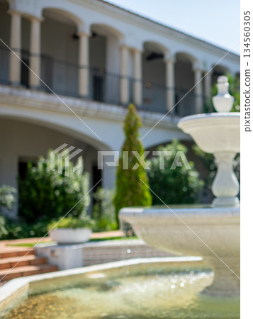 Image of a tropical resort hotel 134560305