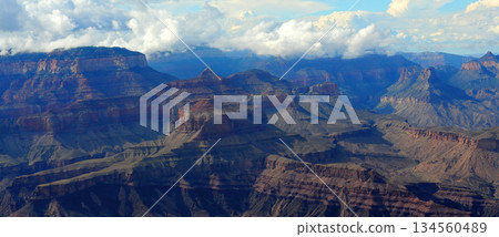 Cloudy Day At The Grand Canyon Arizona 134560489