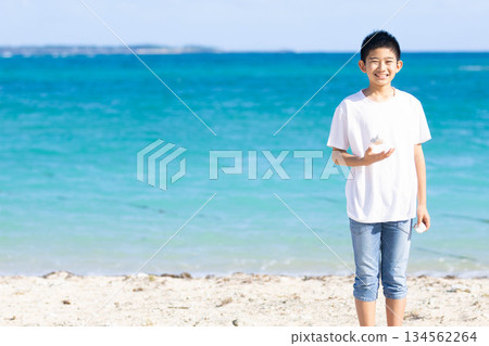 沖繩的夏日景象 134562264