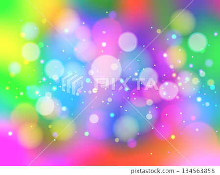 Colorful bokeh background image 134563858