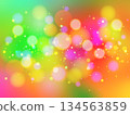 Colorful bokeh background image 134563859