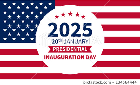 2025 Presidential inauguration ceremony day US election government america flag event 134564444