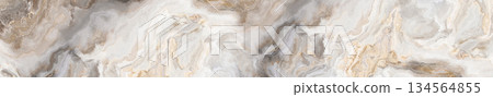 Elegant white and grey marble texture with delicate golden veins panorama Elegant white and grey marble texture with delicate golden veins panorama 134564855