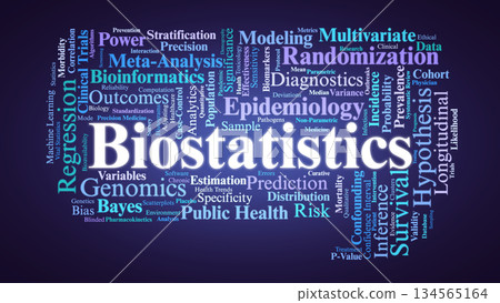 Biostatistics Word Cloud. A Comprehensive Overview of Methods Used in Medical Research, Clinical Trials, and Epidemiology to Analyze Biological Data and Improve Global Health Outcomes. Biostatistics Word Cloud. A Comprehensive Overview of Methods Used in Medical Research, Clinical Trials, and Epidemiology to Analyze Biological Data and Improve Global Health Outcomes. 134565164